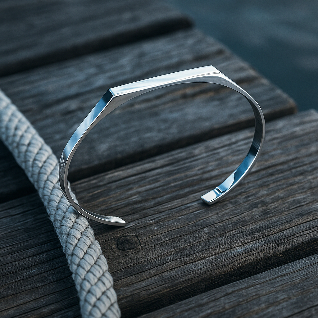 Coraline Silver Line Bracelet
