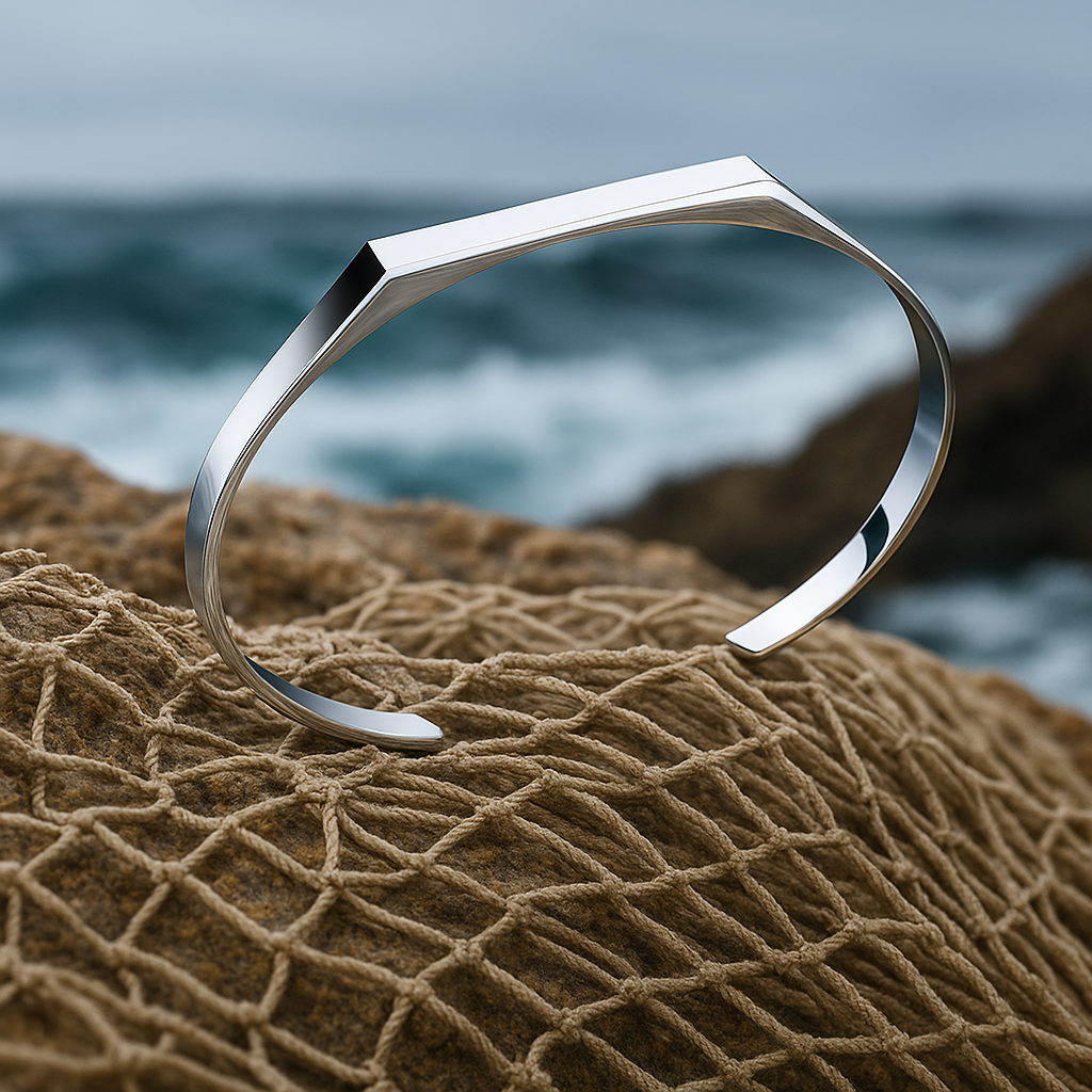 Coraline Silver Line Bracelet